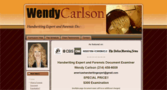 Desktop Screenshot of americashandwritingexpert.com